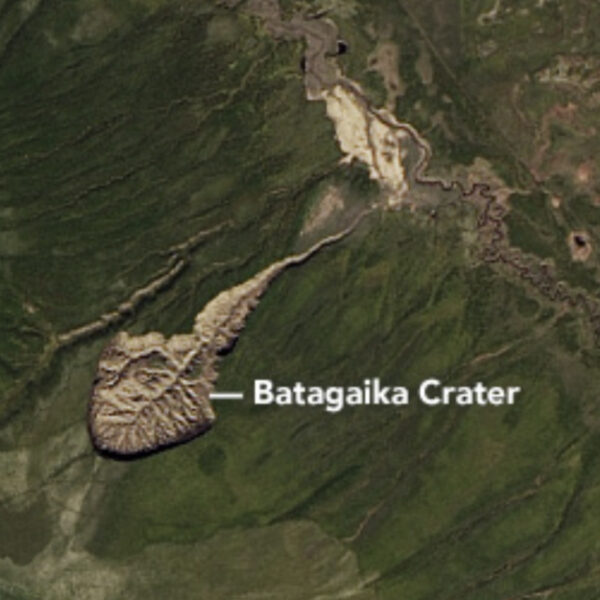 Batagay crater - NASA